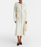 Extreme Cashmere N°384 Ginza cashmere wrap cardigan