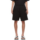 Balenciaga Black Gym Wear Shorts