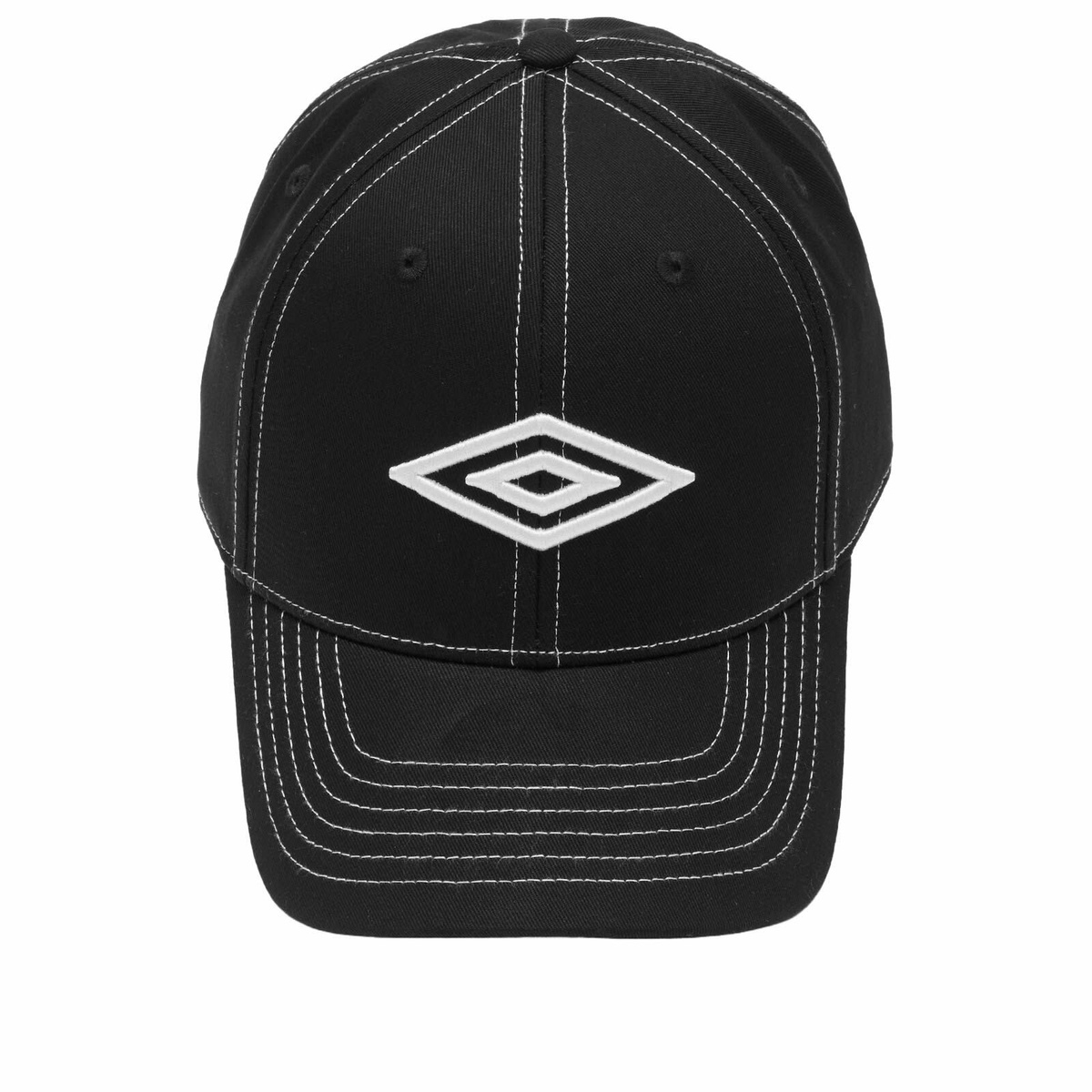 Umbro Men's Contrast Stitch Cap in Black 