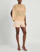 Alessia Santi Womens Top Blush