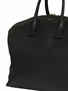 SAINT LAURENT - Giant Bowling Leather Tote Bag