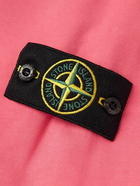 Stone Island - Logo-Appliquéd Garment-Dyed Cotton-Jersey Sweatshirt - Pink