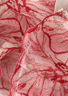 Fleur OF England Rosa Embroidered Tulle Underwired bra Pink