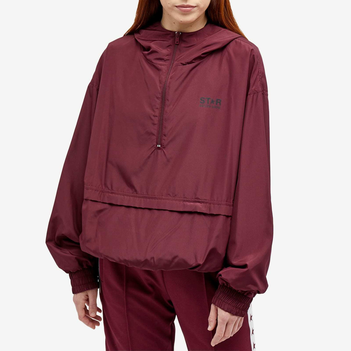 Golden Goose Women's Star Sport Anorak in Windsor Wine