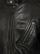 BELSTAFF - V Racer Leather Biker Jacket