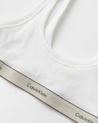 Calvin Klein Underwear UNLINED BRALETTE White Womens (Sports-) Bra