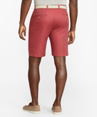 Brooks Brothers Men's Linen and Cotton Bermuda Shorts | Burnt Red