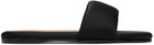 Carven Black Garnier Padded Slides