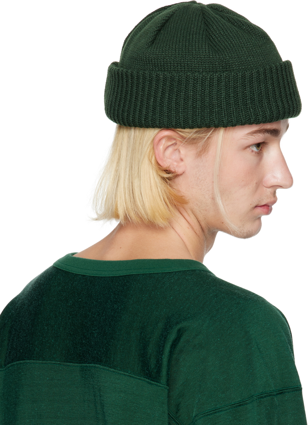 nanamica Green WINDSTOPPER Beanie