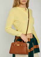 Demellier The Small Hudson Grained Leather top Handle bag - Tan - One Size