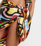 Pucci - Printed silk twill scarf