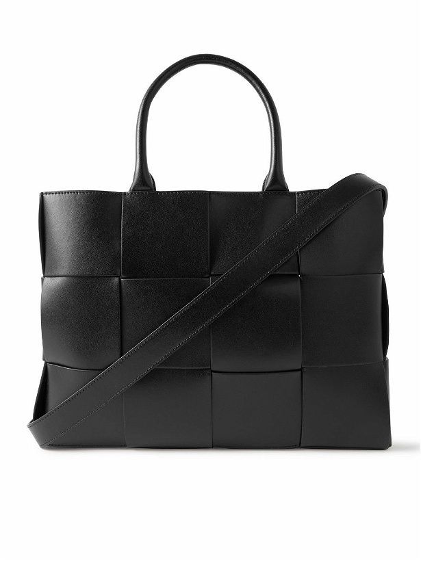 Photo: Bottega Veneta - Small Arco Intrecciato Leather Tote Bag