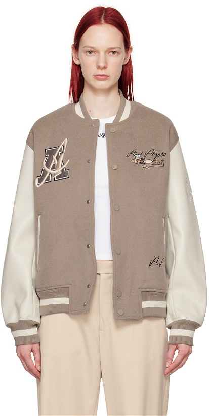 Photo: Axel Arigato Brown Wes Bomber Jacket