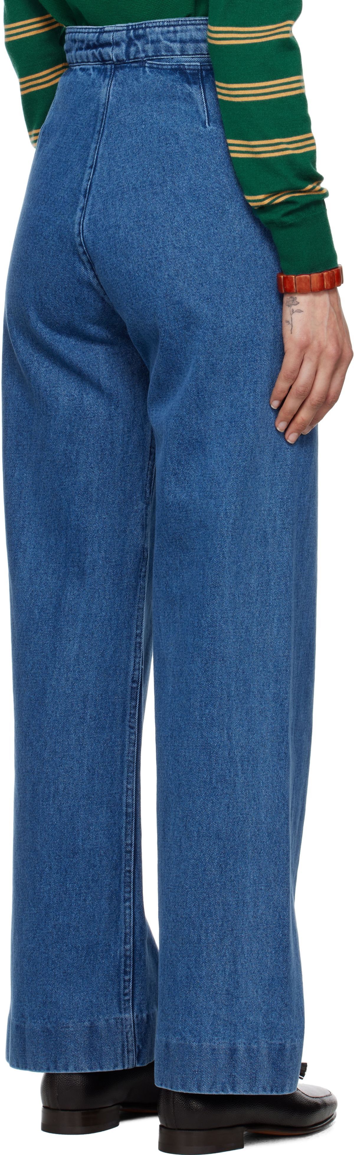 Bode Blue Sailor Jeans