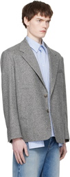 Commission Gray Varsity Blazer