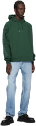 Jacquemus Green Les Classiques 'Le Hoodie Typo' Hoodie