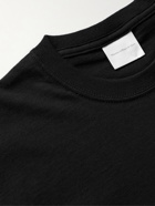 Museum Of Peace & Quiet - Wordmark Logo-Print Cotton-Jersey T-Shirt - Black