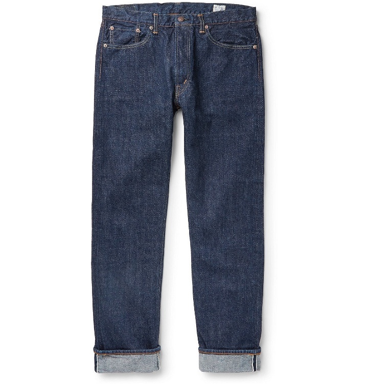 Photo: OrSlow - 107 Slim-Fit Selvedge Denim Jeans - Blue