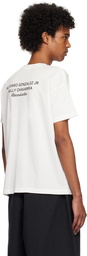 WILLY CHAVARRIA White Injured Easy T-shirt