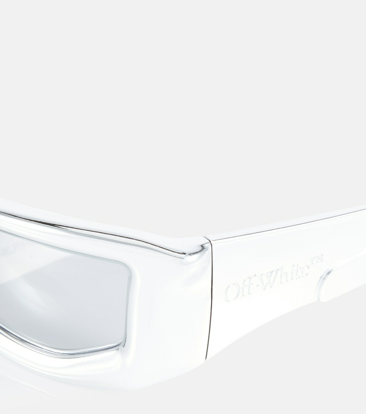 Off-White - Volcanite rectangular sunglasses Off-White