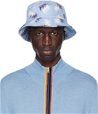 Paul Smith Blue Sunflare Bucket Hat