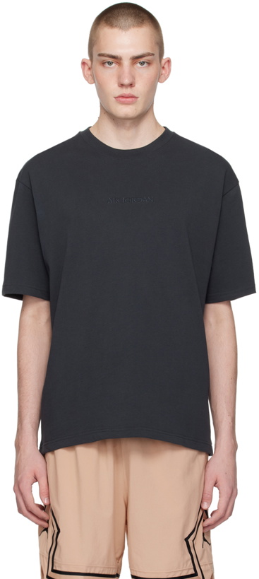 Photo: Nike Jordan Black Wordmark T-Shirt