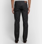 Canali - Slim-Fit Stretch-Denim Jeans - Gray