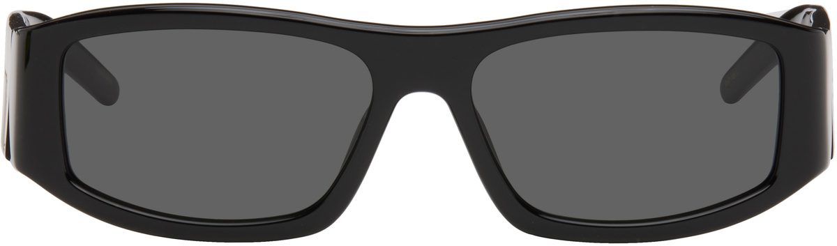 Casablanca Black Rectangular Sunglasses
