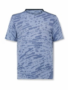 Nike Running - Run Division Rise 365 Printed Dri-FIT T-Shirt - Blue