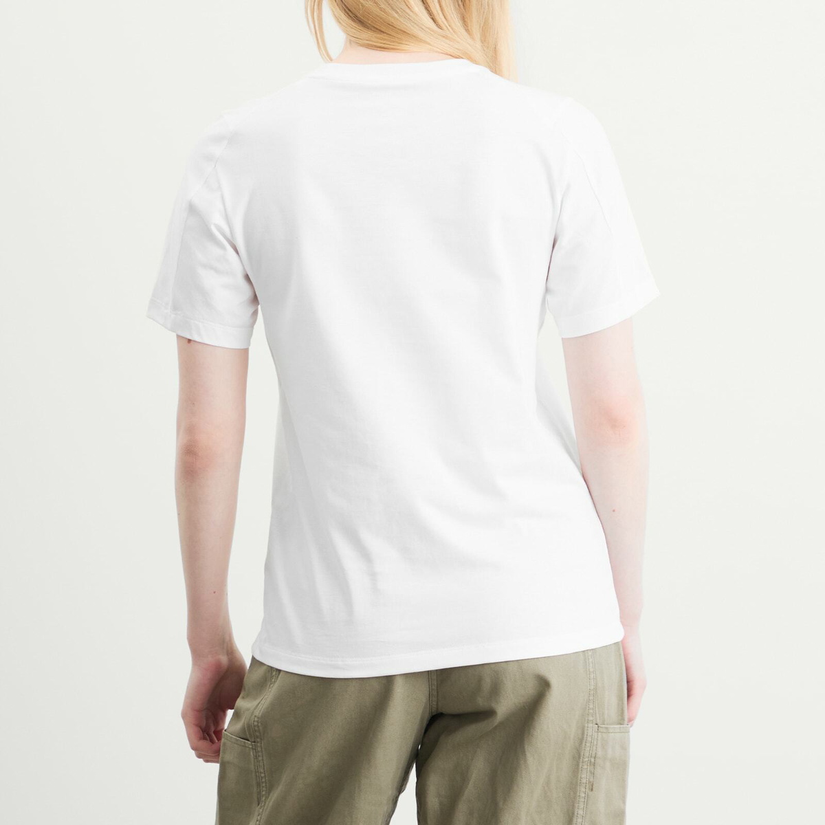 Arc'teryx Women's Emblem Short Sleeve T-shirt in White Light