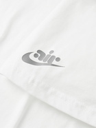 Nike - Sportswear Logo-Appliquéd Cotton-Jersey T-Shirt - White