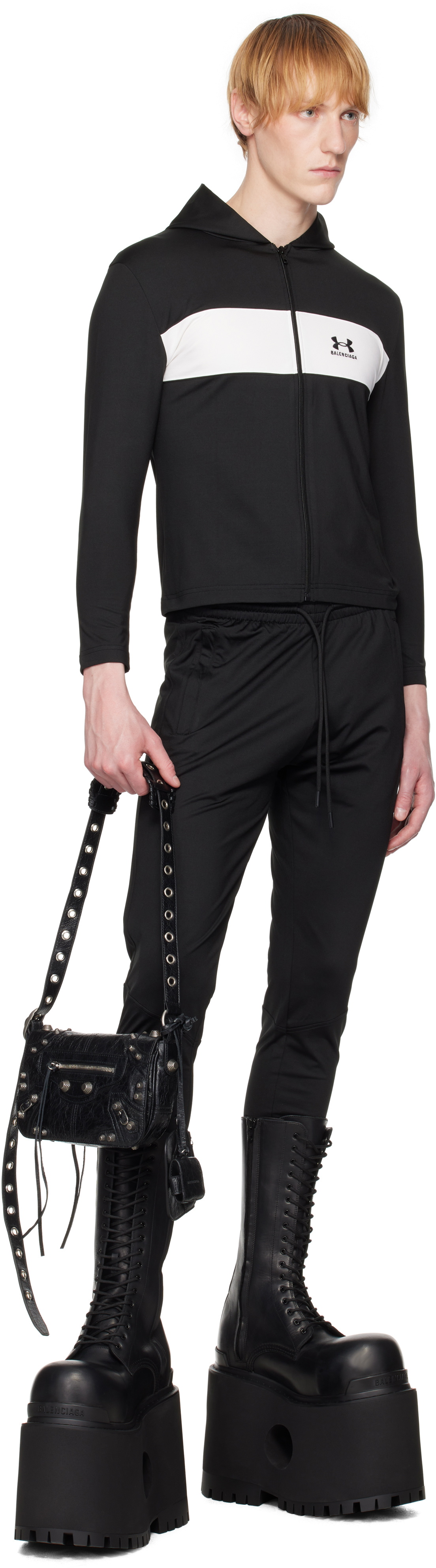 Balenciaga Black Under Armour Edition Sweatsuit Leggings