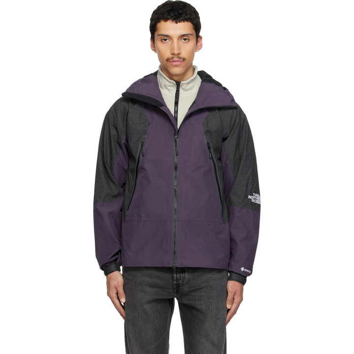 Photo: The North Face Purple & Black HKe Spectra GORE-TEX Mountain Light Jacket