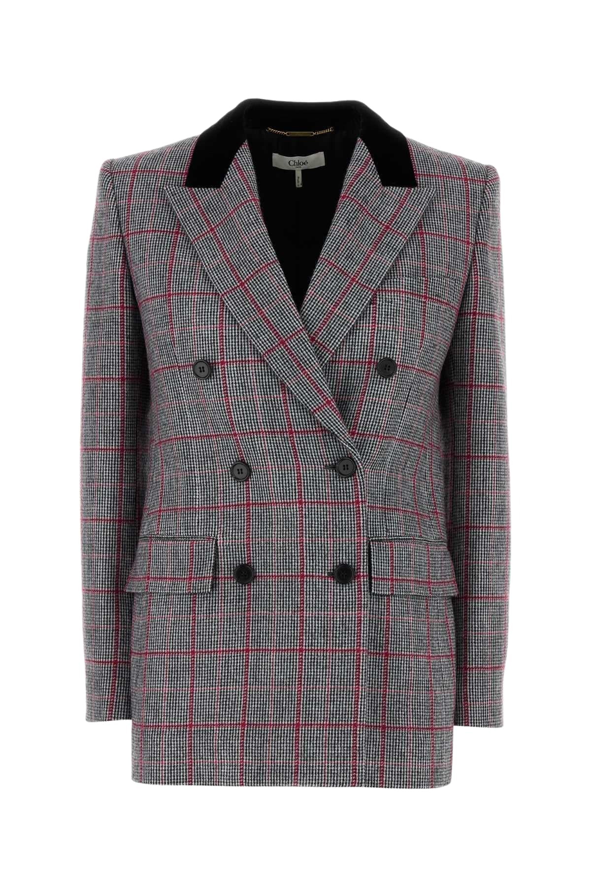 【関税&送料込】Chloe Embroidered Wool Blazer Chloé Silk and wool blazer Chloe