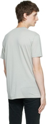 TOM FORD Gray Embroidered T-Shirt