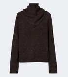 Velvet Kana scarf-detail wool-blend sweater