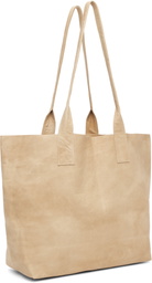 colbo Beige Leather Tote