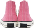 Converse Pink Chuck Taylor All Star Pro Suede High Top Sneakers