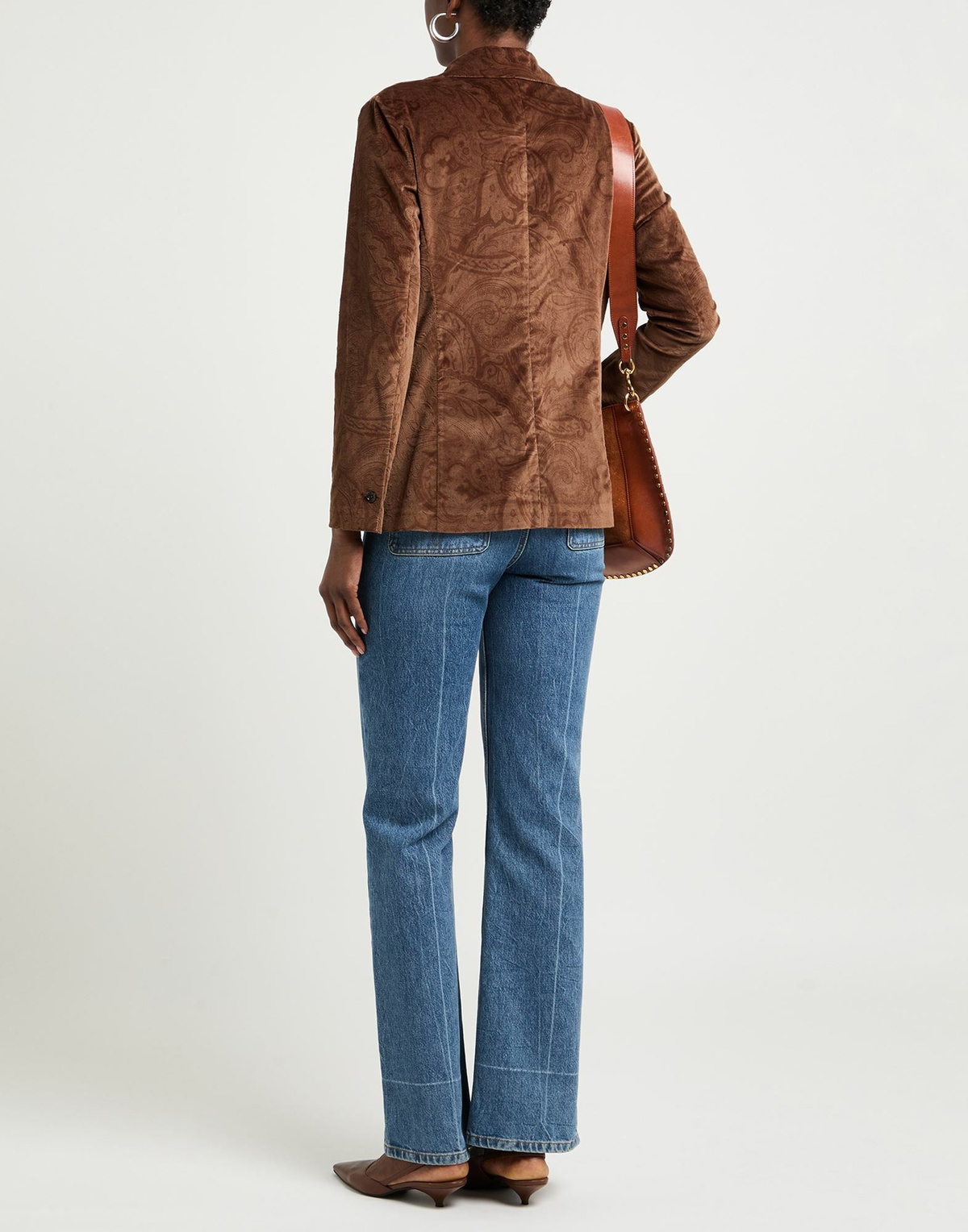 Circolo 1901 Womens Blazer in Brown