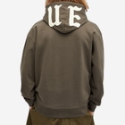 Uniform Experiment Men's Chenille UE Hoodie in Khaki