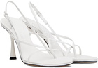 Studio Amelia White Wishbone 90 Heels