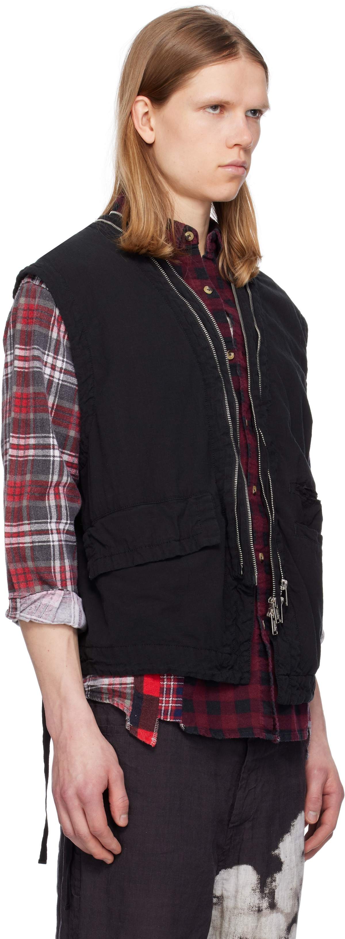 UNDERCOVER Black UC1E4001 Vest