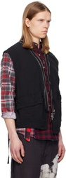 UNDERCOVER Black UC1E4001 Vest