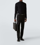 Christian Louboutin Nastroloubi leather briefcase