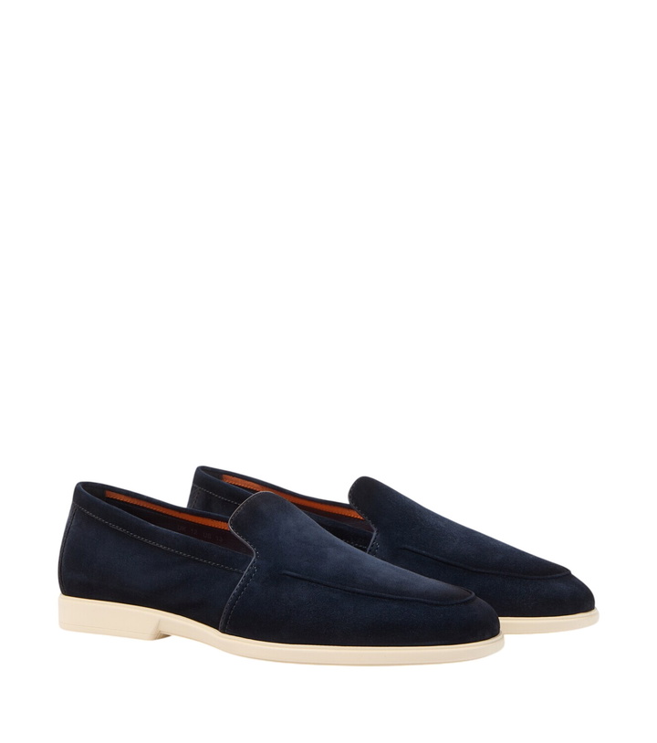 Photo: Santoni Suede loafers
