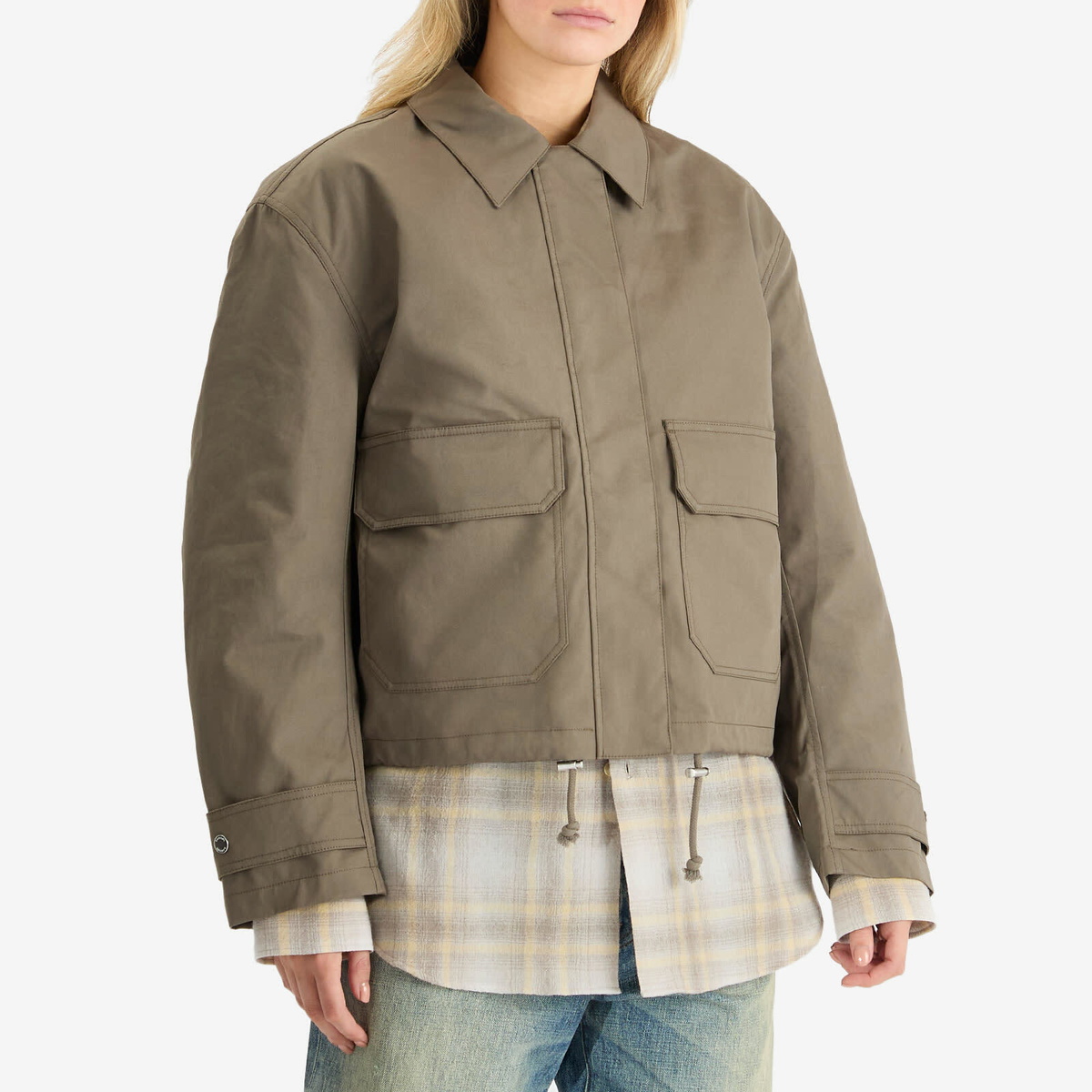 Samsøe Samsøe Women's Sarivera Bomber Jacket in Bungee Cord