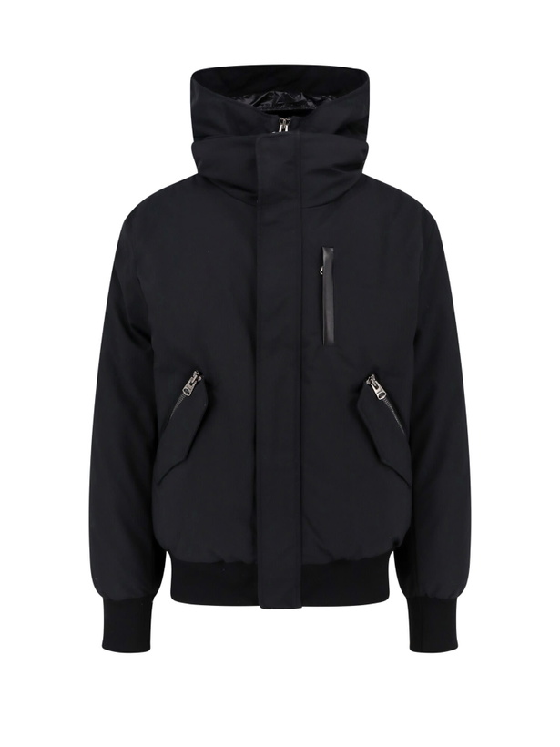 Photo: Mackage Padded Nylon Jacket With Leather Details