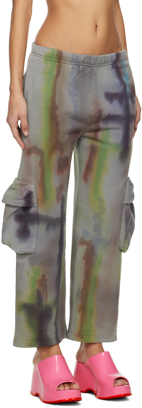 Collina Strada Gray Cargo Sweatpants