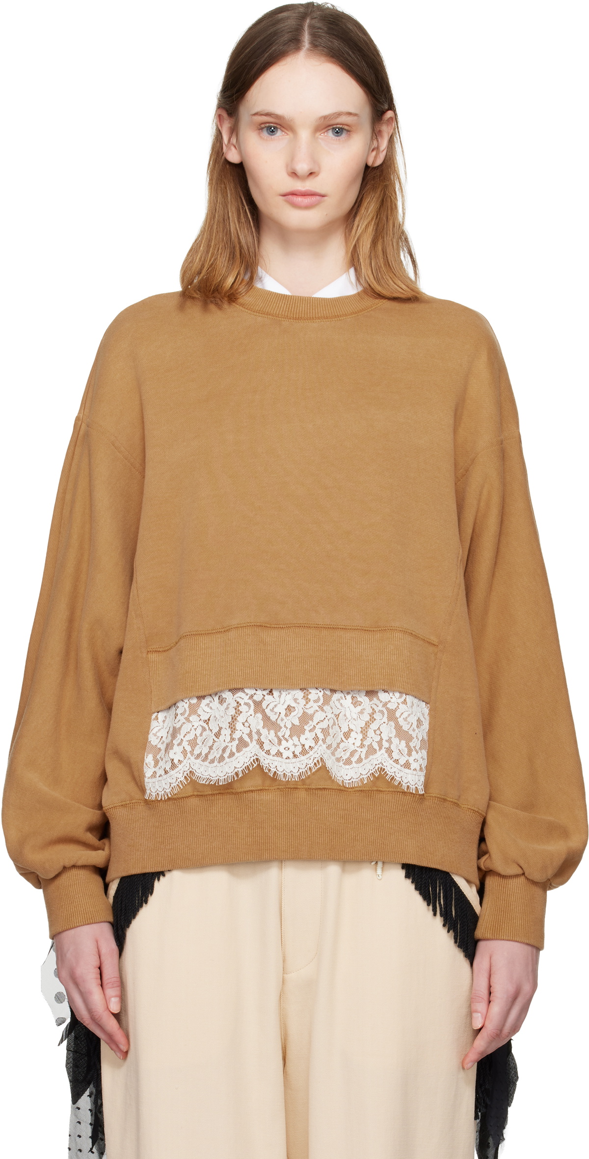 UNDERCOVER Tan UP2E1801 Sweatshirt