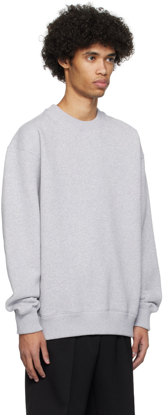 Róhe Gray Crewneck Sweatshirt